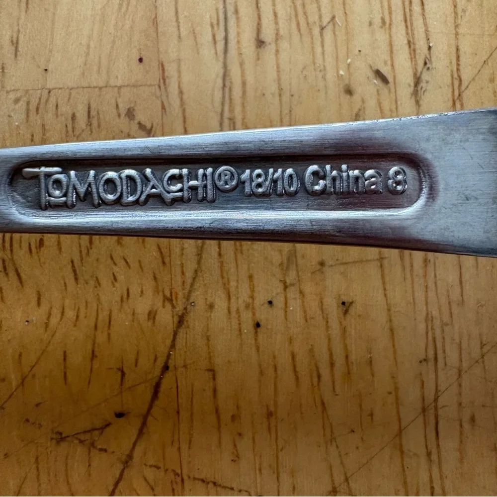 Tomodachi ANSLEIGH 18/10 China‎ Stainless Flatware Eight Salad Forks 6.5”